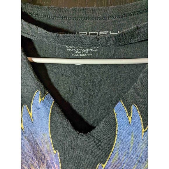 Journey Women's Reworked Generations Tour Cropped Shirt Size Small - Picture 4 of 6